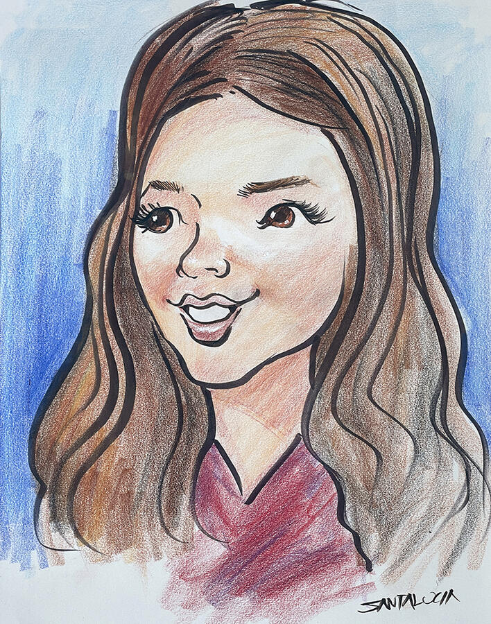 Live Caricature Artist Live art entertainment